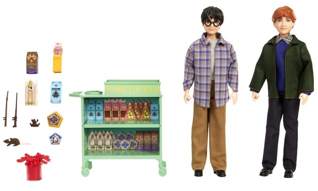 Mattel Harry Potter Bábiky harry a ron na ceste expresom do rokfortu