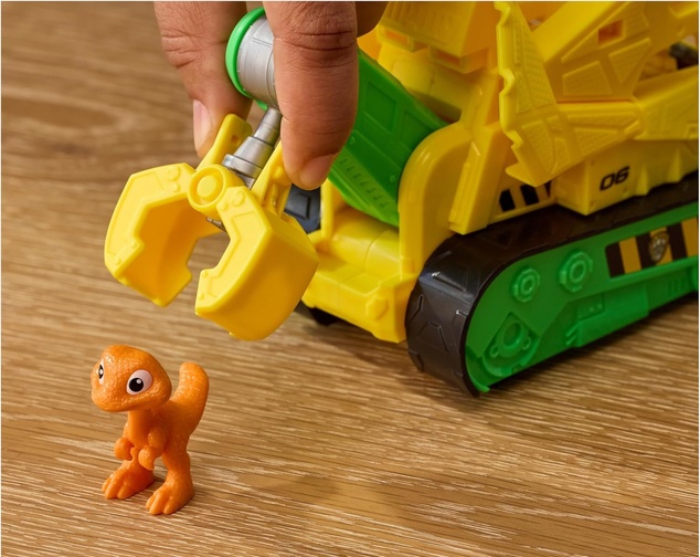 Spin Master Paw Patrol Dino veicolo d'azione Rubble