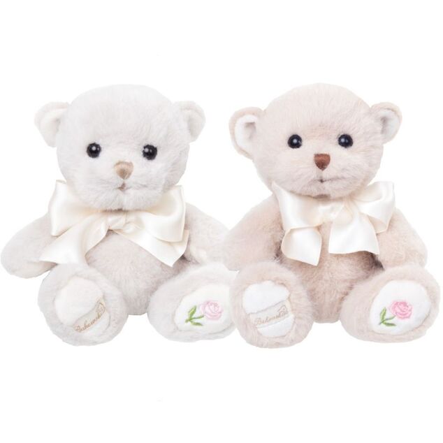 BUKOWSKI Florentino ours en peluche gris clair 18 cm