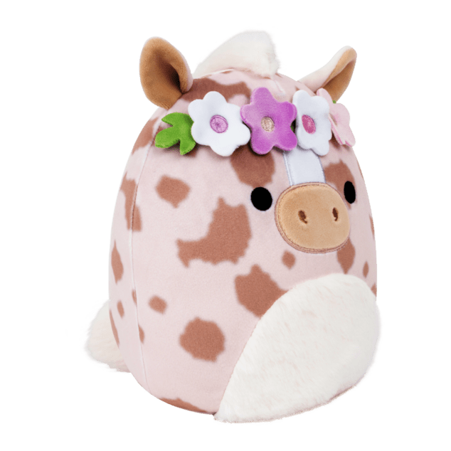 SQUISHMALLOWS Konj s cvjetnom krunom - Charla
