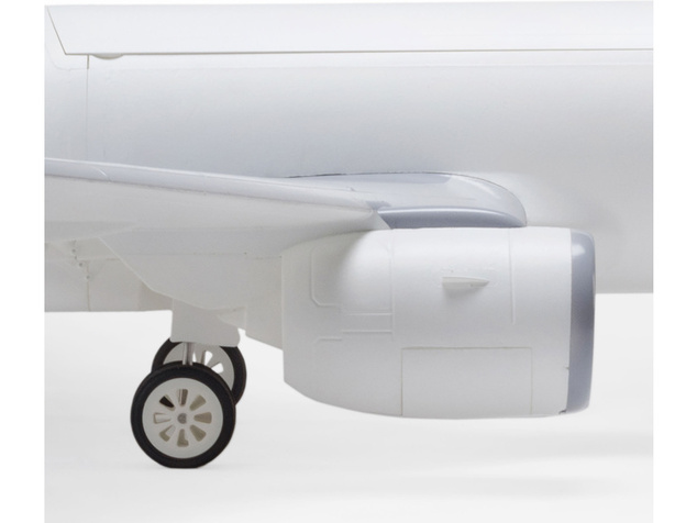 E-flite Airbus A320neo EDF 1.5m AS3X+ SAFE Select BNF Basic biely