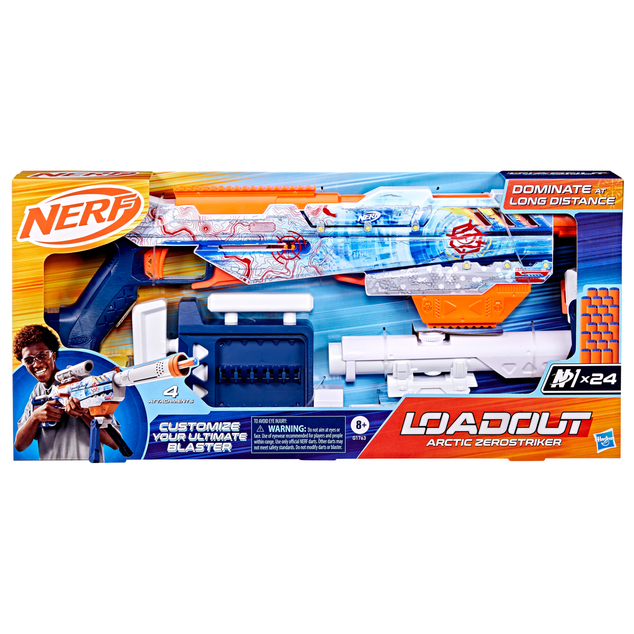 HASBRO - Nerf LOADOUT Arctic Zerostriker