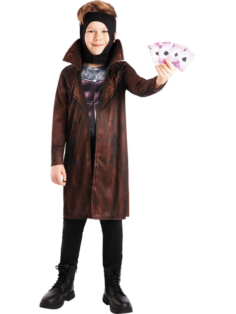 MARVEL GAMBIT costume per bambini taglia (122-128 cm)