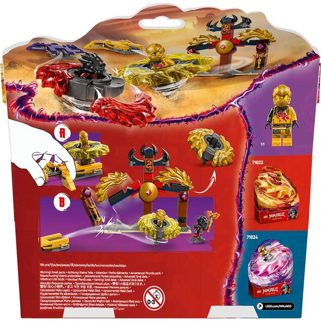 LEGO® Ninjago® 71826 Paquete de Batalla de Spinjitzu Dragón