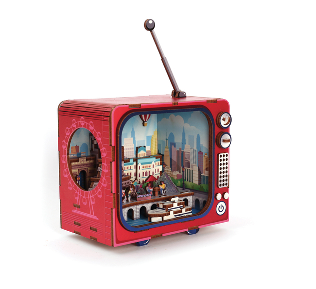 GRAINE CREATIVE Leseni 3D model TV Pariz