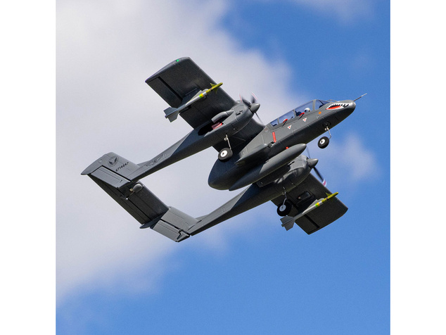 E-flite OV-10 Bronco 0.65m AS3X SAFE Select BNF Basic
