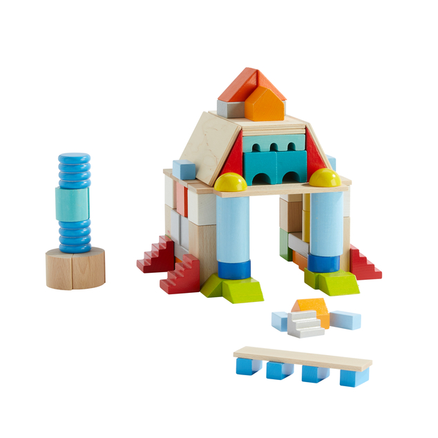 Haba Grundbausteine mehrfarbig, mittleres Set