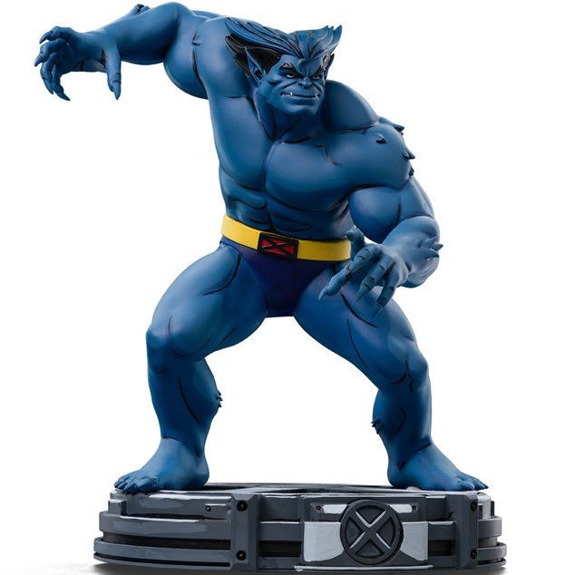 Iron Studios X-Men - Beast Szobor Művészeti Skála 1/10