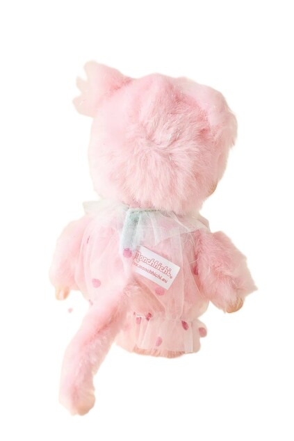 Monchhichi Mončiči Mädchen rosa Erdbeere 20cm