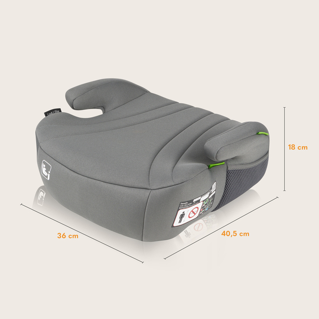Lionelo Autosedačka Luuk i-Size (125-150 cm) Grey