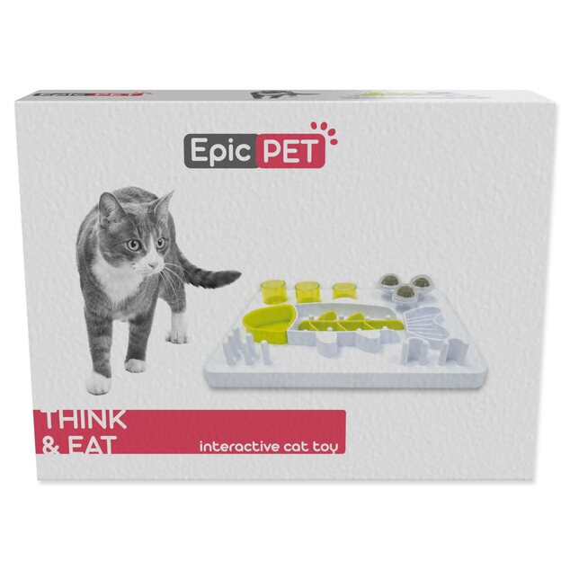 Hračka Epic Pet Think &amp; Eat ryba interaktívna 30cm