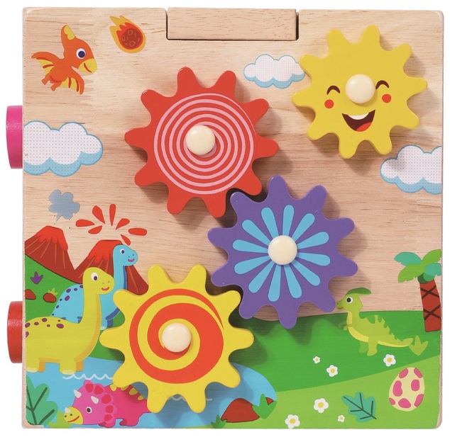 2Kids Toys Cubo motorico con labirinto Animali allegri