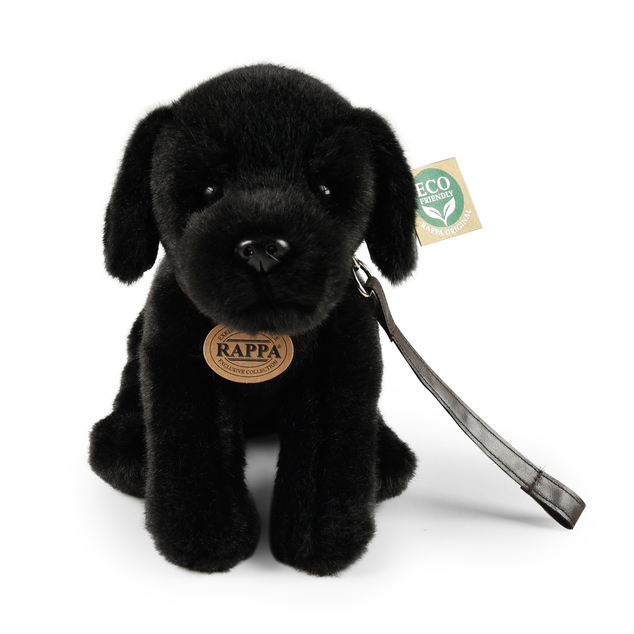 Plišasti labrador črni 25 cm ECO-FRIENDLY