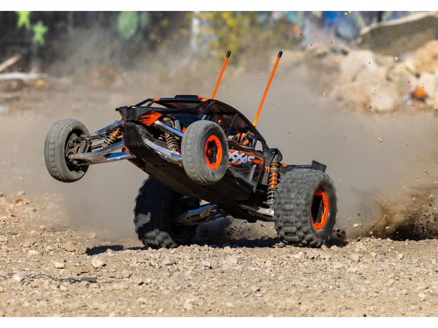 Traxxas koleso, disk Funco Replica čierny, pneu Sledgehammer (2) (Belted)