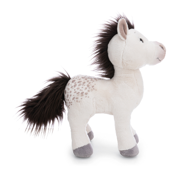 NICI plyš Pony Mony biely 27cm, GREEN