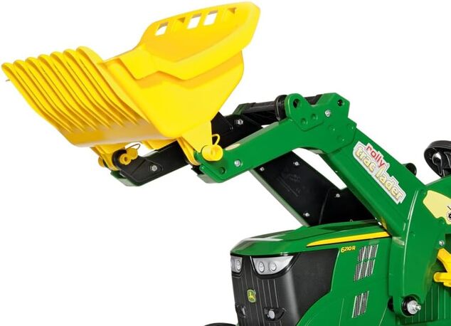 Rollytoys Šliapací traktor John Deere s predným nakladačom Farmtrac