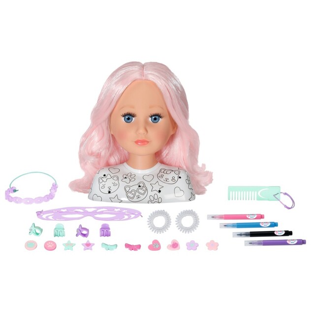 Zapf BABY born Kreativ Frisierkopf