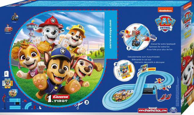Autodráha Carrera FIRST - 63056 Paw Patrol