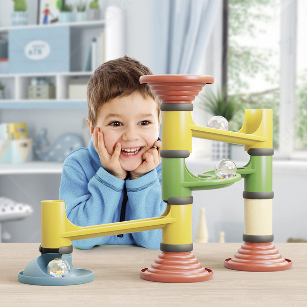 Quercetti PlayBio - Migoga Junior - große Kugelbahn