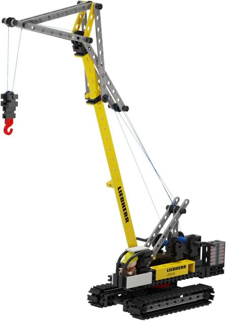FISCHERTECHNIK Crawler Crane stavebnica 200 dielov