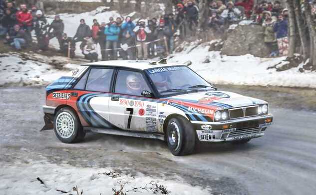 Model Kit auto 3658 - Lancia Delta HF Integrale (1:24)