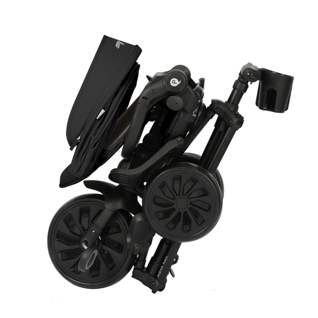 QPLAY Tříkolka Nova Max 5v1 Black, 10-72 měsíců