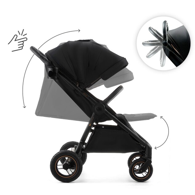 KINDERKRAFT Kočík športový Mitzy Air Black