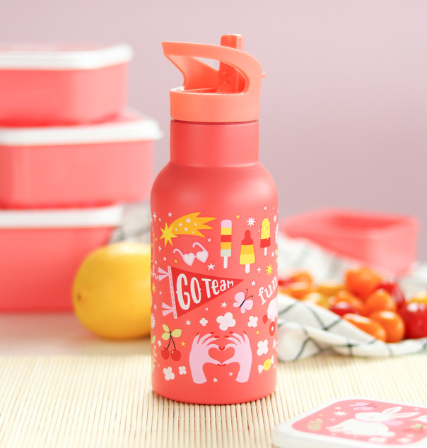 A Little Lovely Company - nerezová fľaša na pitie, 350 ml - zábava