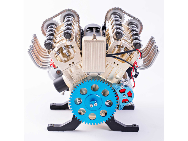 Teching motor V8