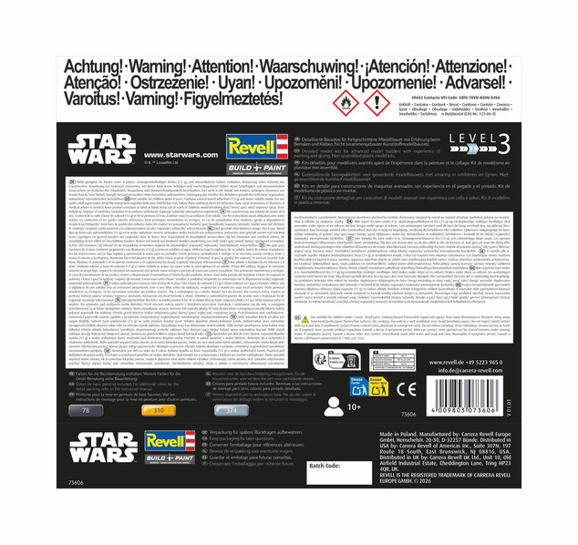 Starter Kit SW 73606 - Starfighter di Anakin (1:58)