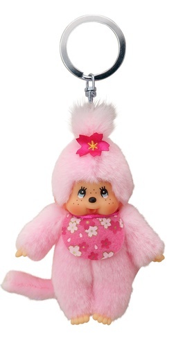 Monchhichi Mončiči kľúčenka 3 farebné varianty 10cm