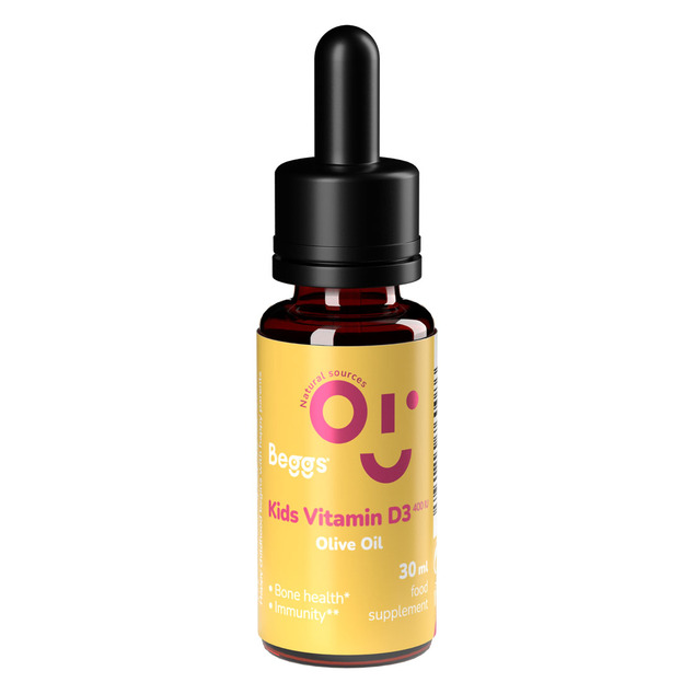 Beggs Kids Vitamin D3 400 IU BIO Olivenöl (30 ml)