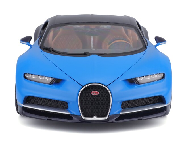 Bburago 1:18 Plus Bugatti Chiron blau / tiefblau