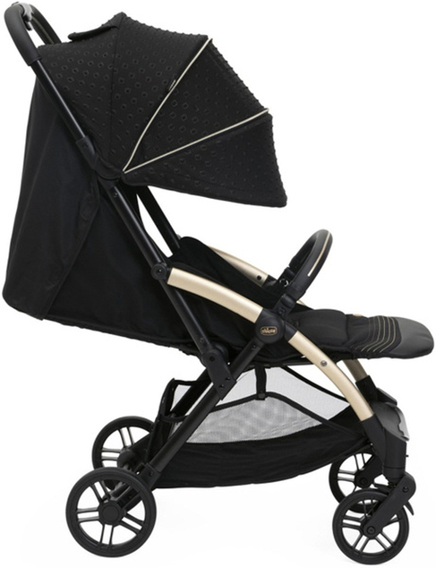 CHICCO Kočík športový Goody Xplus - Black Re_Lux Eco+