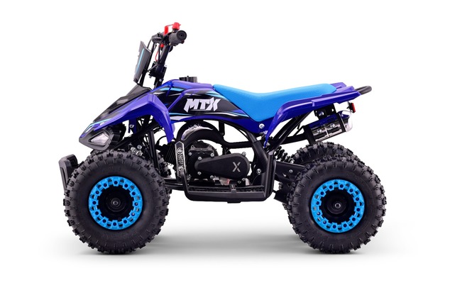 Quad per bambini a benzina Beneo Motors MTX blu - 49cm3