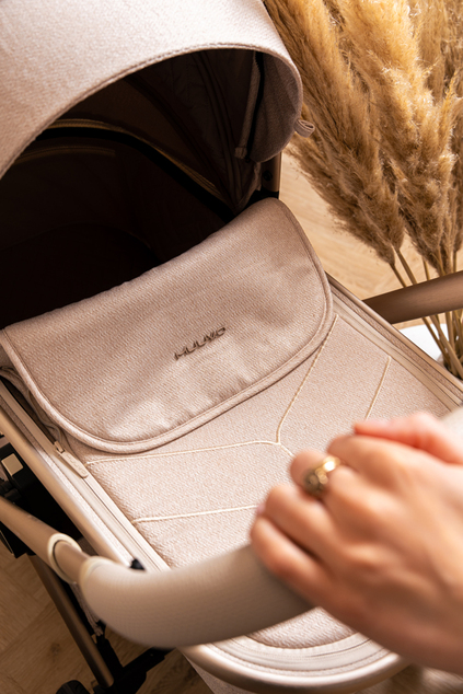 MUUVO Kombi-Kinderwagen Quick Boho Beige Set 2-in-1