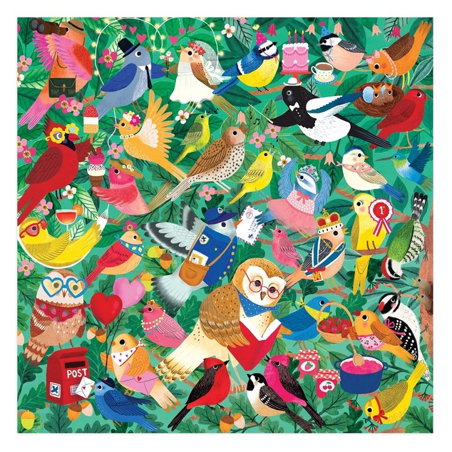 Mudpuppy Puzzle Vtáčí svet 500 dielikov