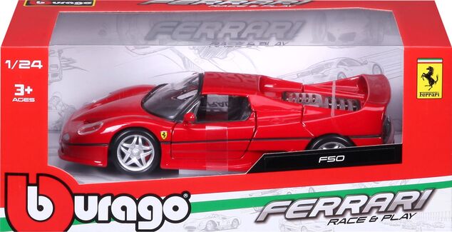 Bburago 1:24 Ferrari F50 Rot