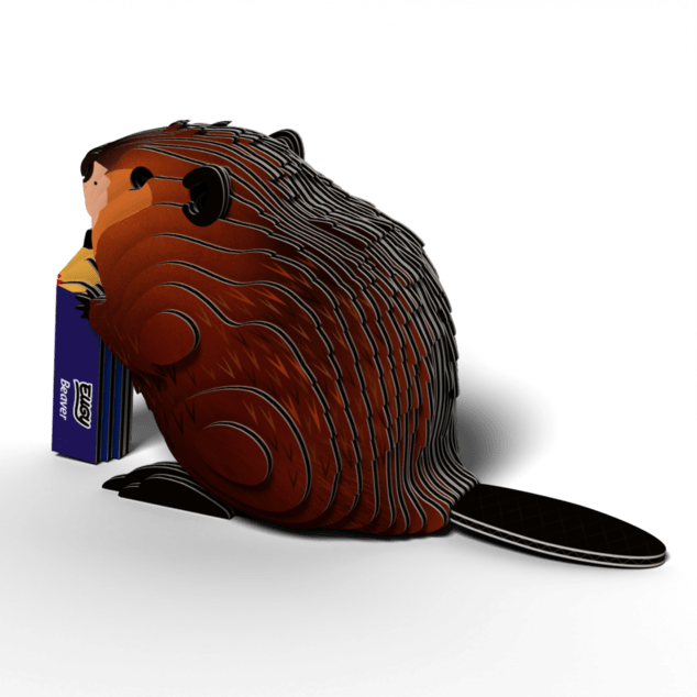 EUGY Biber 3D Kartonpuzzle