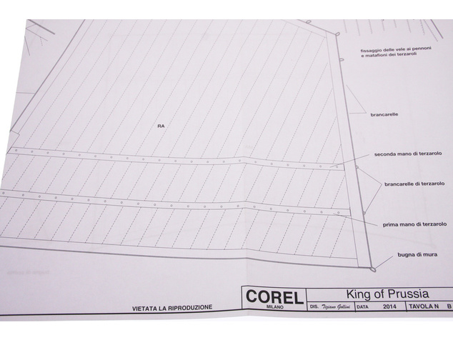 COREL King of Prussia 1777 1:42 kit