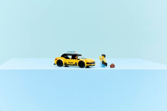 LEGO® City 60487 Gelbes Taxi