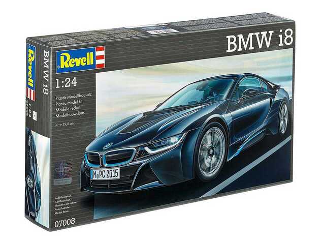 Plastikmodellbausatz Auto 07008 - BMW i8 (1:24)