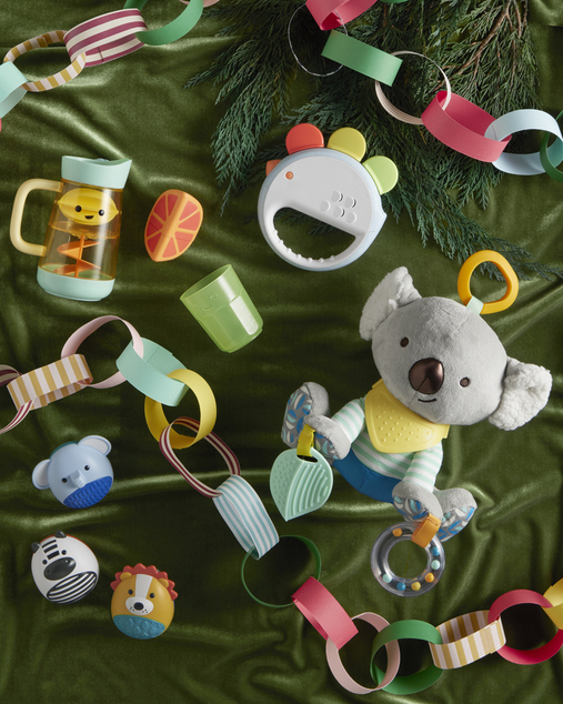 SKIP HOP Giocattolo attivo su anello C Bandana Buddies Koala 0m+