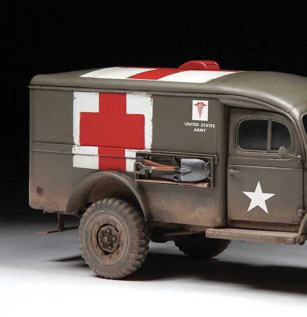 Model Kit military 3711 - Dodge WC-54 Ambulance (1:35)