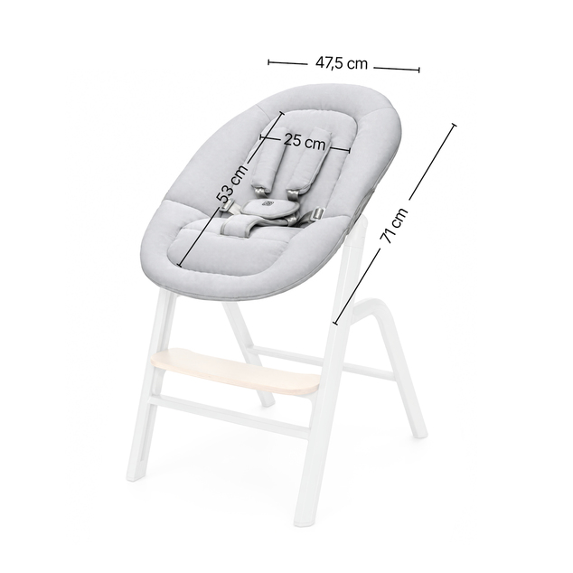 Set sedia Inspira 2 + set neonato, Creamy Natur
