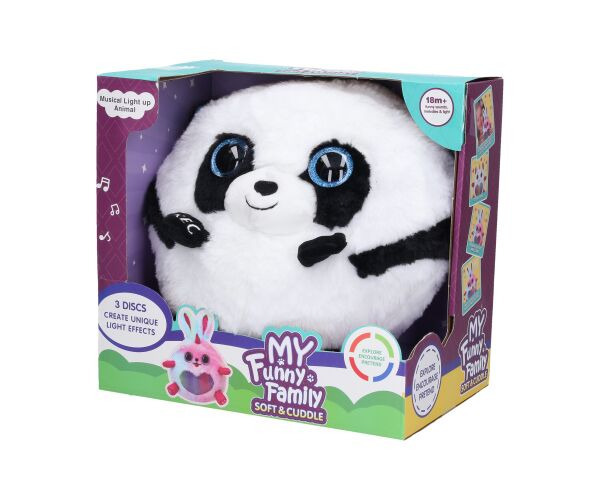 Svietiaca a opakujúca panda 21cm