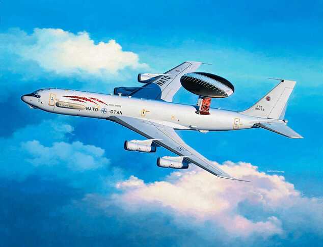 Plastic ModelKit aereo 03794 - Boeing E-3A (1:144)