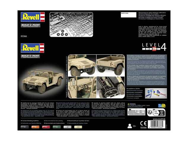 Plastic ModelKit military 03366 - HMMWV M1097A2 (1:35)