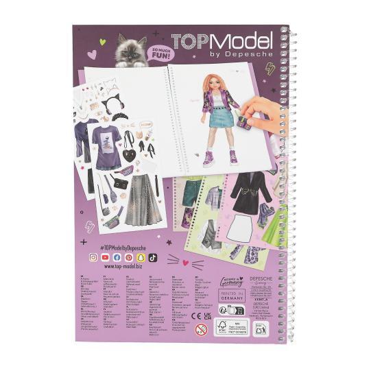 Top Model Dress Me Up Blok, 160 samolepiek
