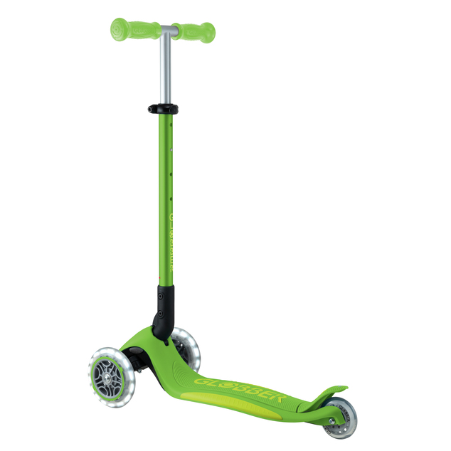 Globber detská skladacia kolobežka Elite Lights Apple Green